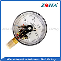 YX,YXC series pressure gauge with electric contact