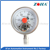 Special electric contact pressure gauge with magnetic 17
