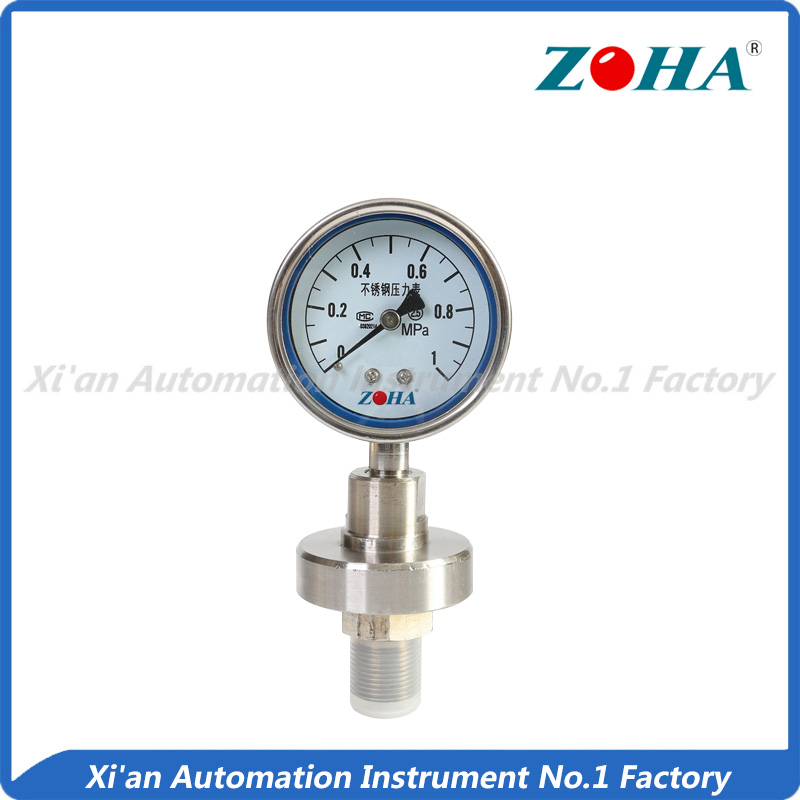 YTP series diaphragm-seal pressure gauge