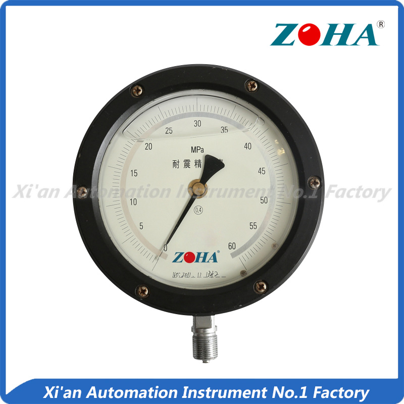 Shock resistance precision pressure gauge